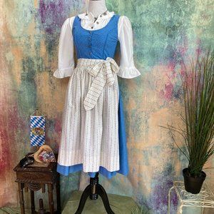 📌Authentic traditional high-quality Bavarian Dirndl with Blouse & Apron